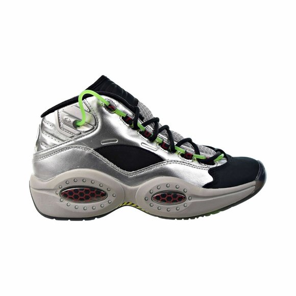 NEW Reebok Question Minions Gru's Lab FW7548 Silver Black Multiple Sizes - Picture 6 of 11